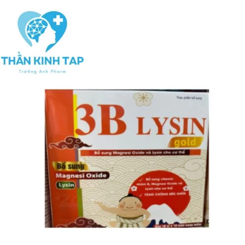 3B Lysin Gold - Hỗ trợ bổ sung vitamin nhóm B